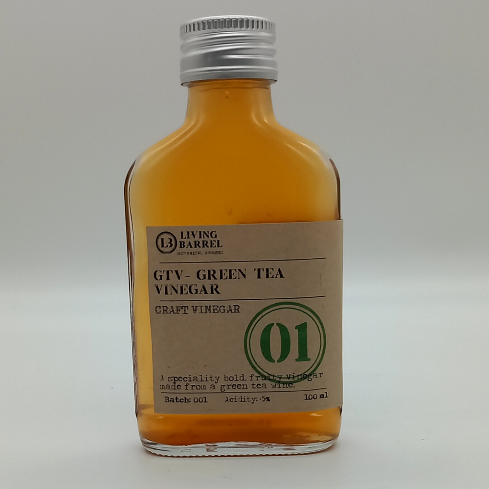 01 Living Barrel- Green Tea Vinegar-100ml