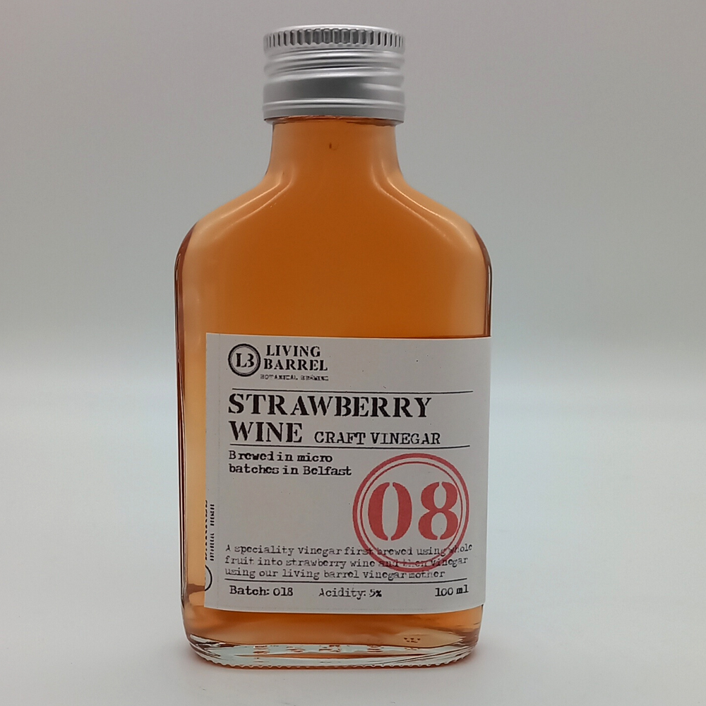 08 Living Barrel- Strawberry Vinegar-100ml